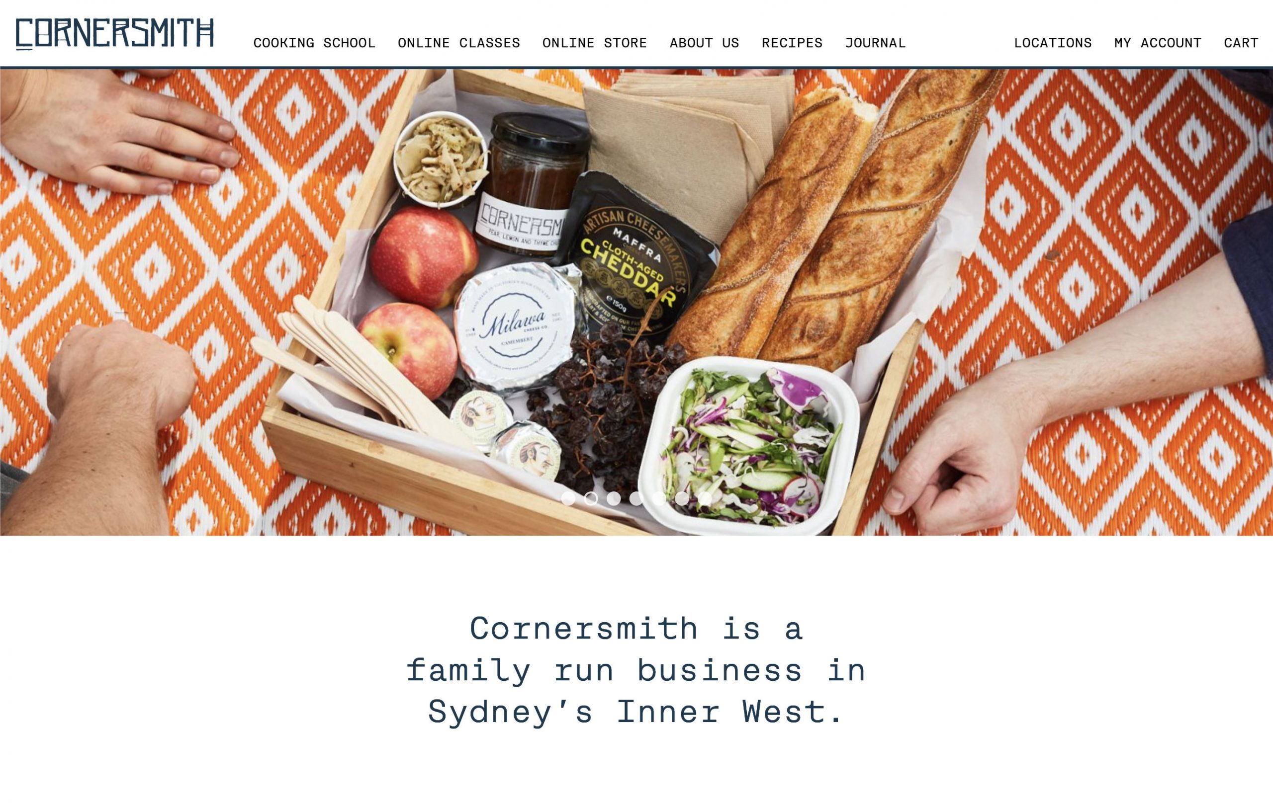 Cornersmith Website